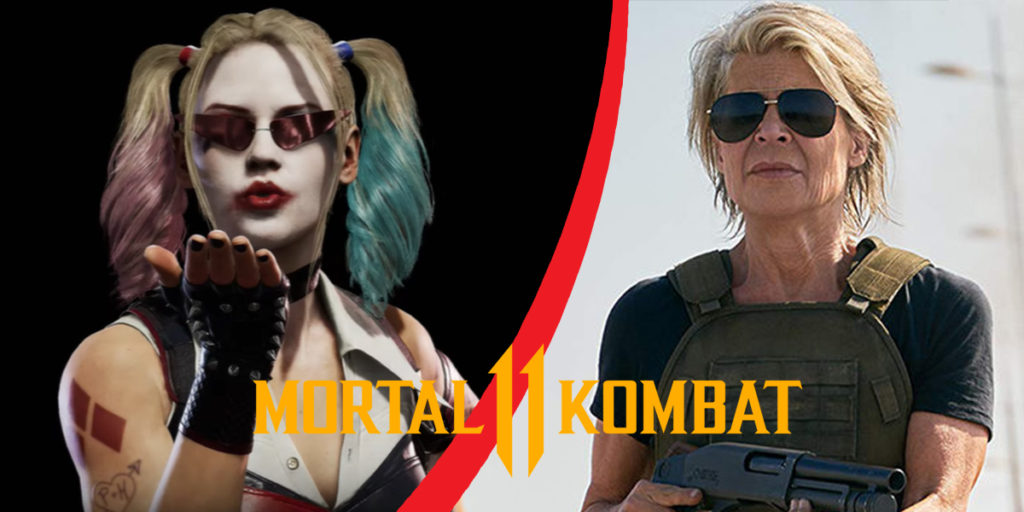 mortal kombat 11 harley quinn sara connor nuevos dlc