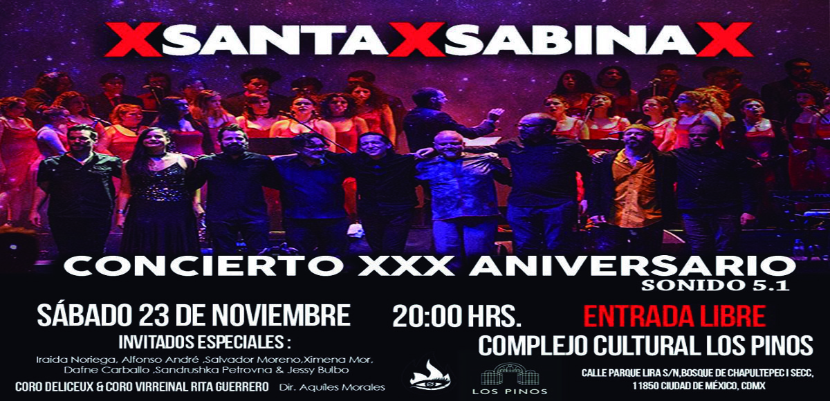 Fonca y Santa Sabina 30 años Festival Jóvenes Creadores