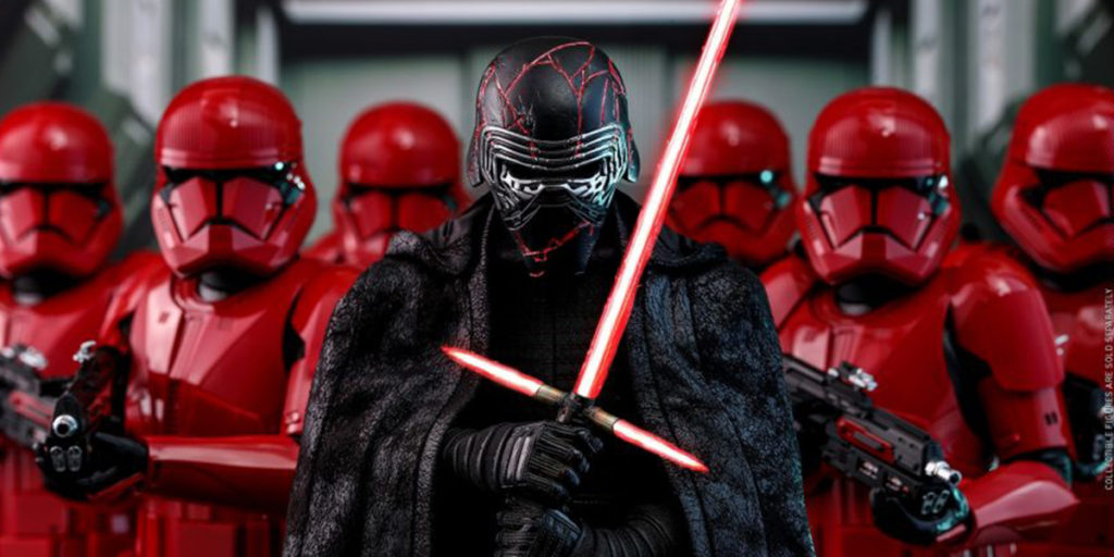 hot toys nueva figura kylo ren the rise of skywalker
