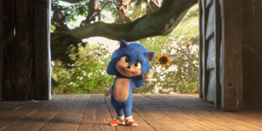 baby sonic trailer sonic the movie sega paramount pictures