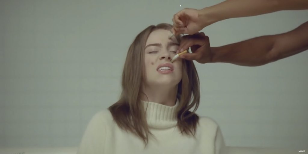 billie-eilish-nuevo-video-xanny-cigarros-en-la-cara-2019