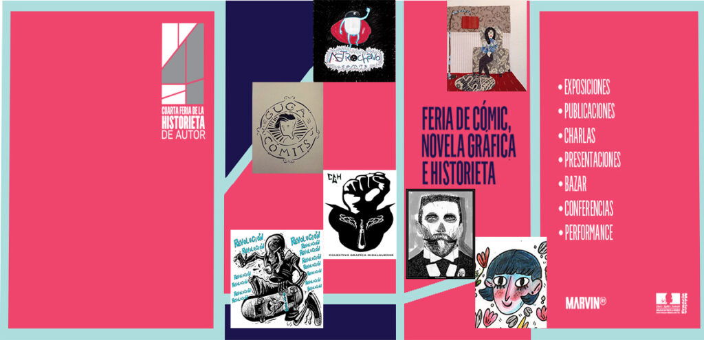 Talleres Gratuitos de Cómic y Narrativa Gráfica, 4ta Feria de Historieta de Autor.