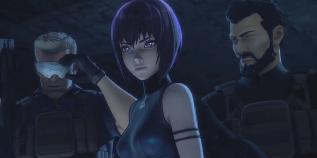 ghost in the shel sac 2045 nuevo trailer netflix