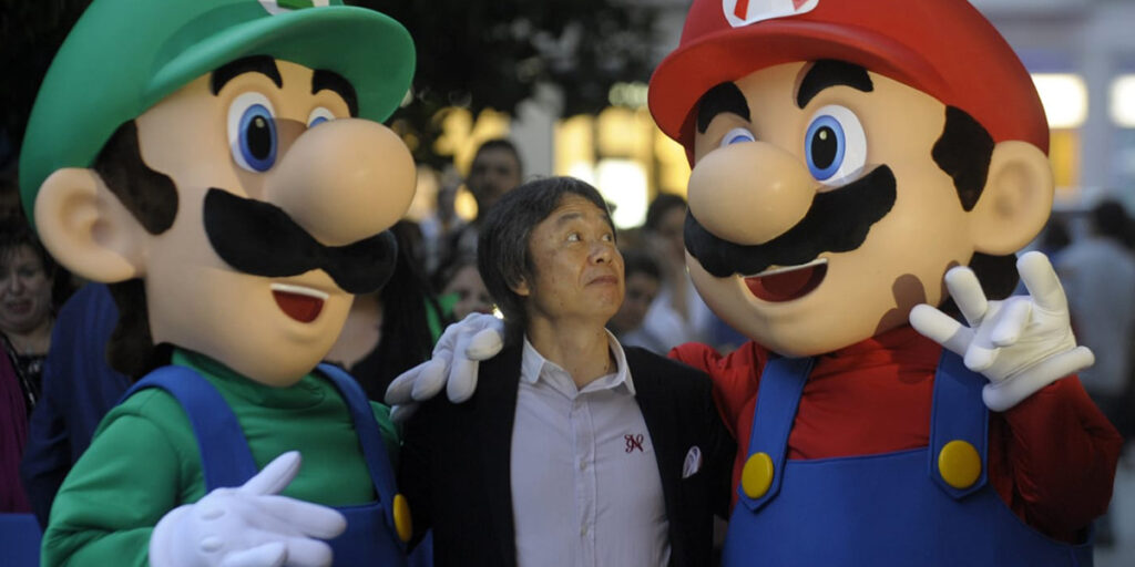 super mario bros shingeru miyamoto pelicula nintendo