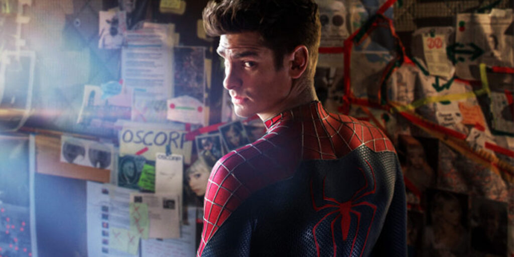 andrew garfield peter parker spiderman spiderverse marvel