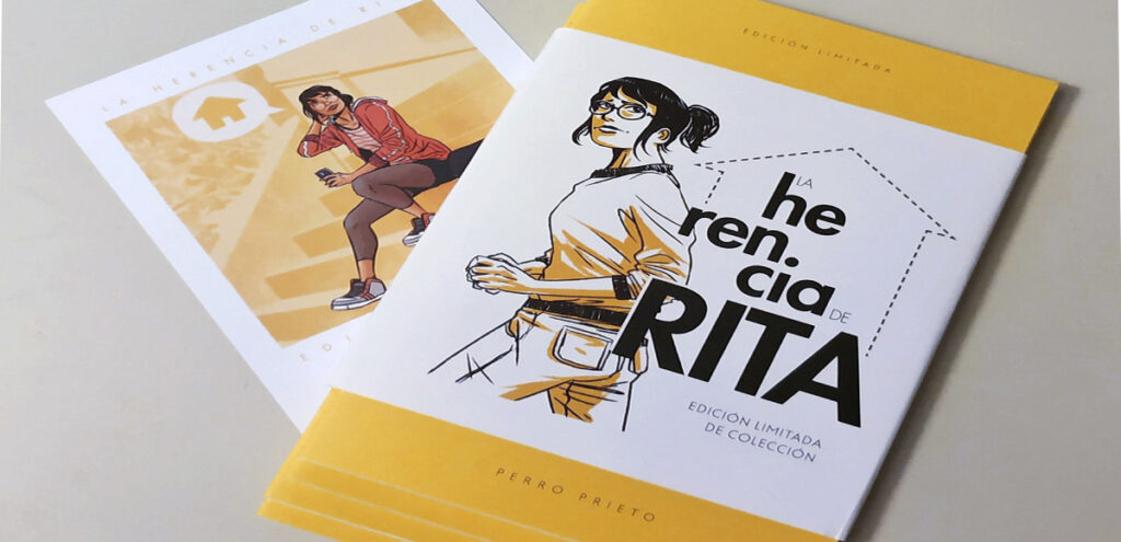 Perro Prieto y La Herencia de Rita, Cómics por la Cuarentena