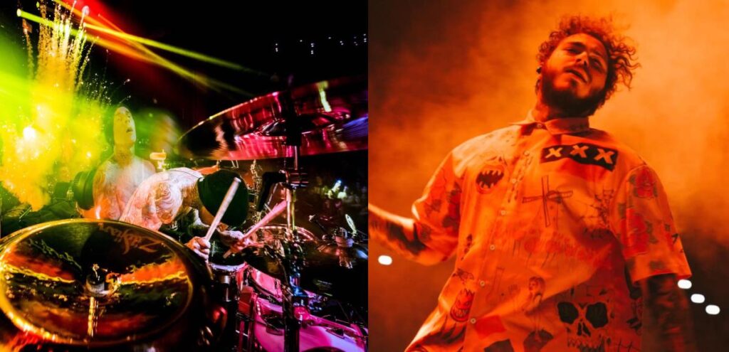 ¡Travis Barker y Post Malone harán música juntos!