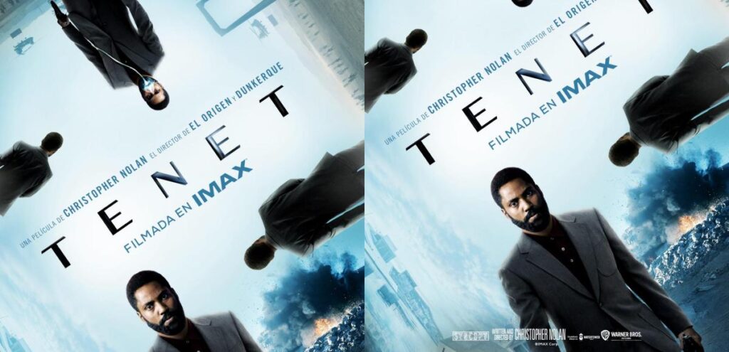 Ya tenemos el arte oficial de la película ‘TENET’ en IMAX
