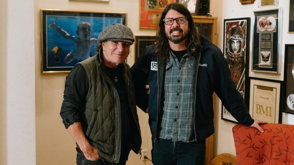 Dave Grohl y Brian Johnson juntos para el nuevo docuemtal de Sky Arts