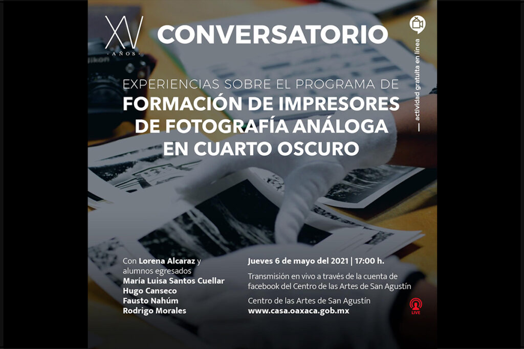 Conversatorio de Formación de Impresores en Fotografía Análoga