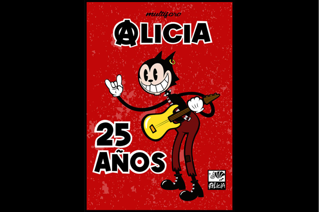 Carteles por el 25 Aniversario del Multiforo Alicia