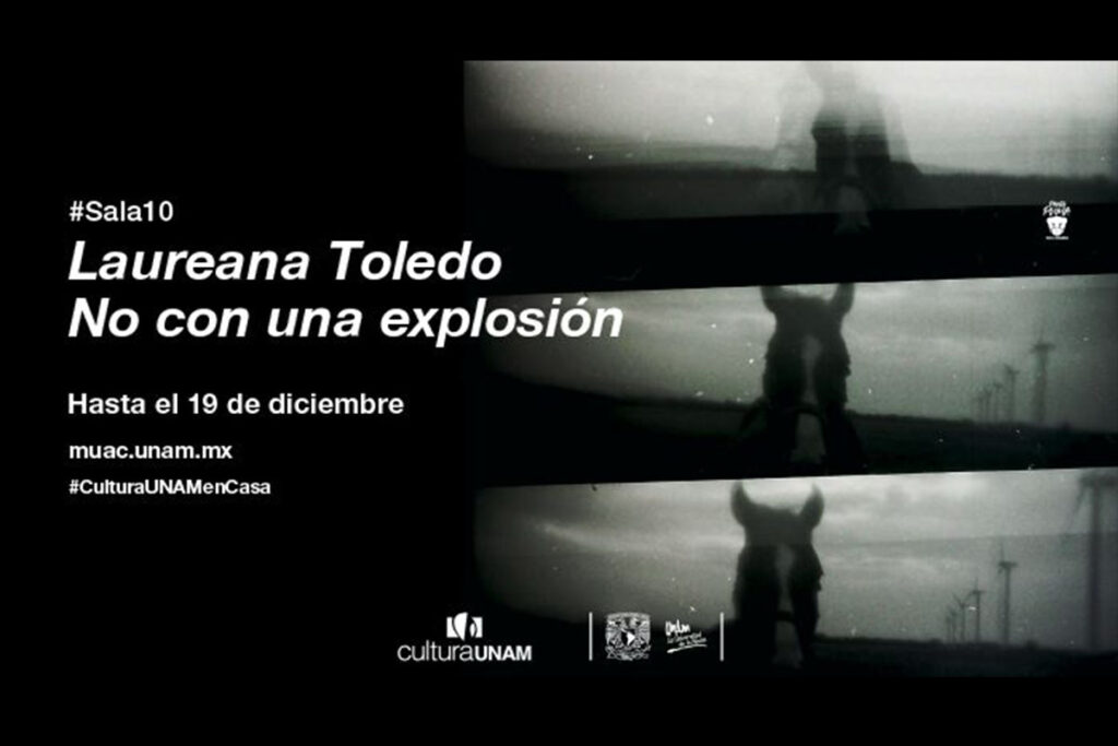 No con una explosión de Laureana Toledo en el MUAC