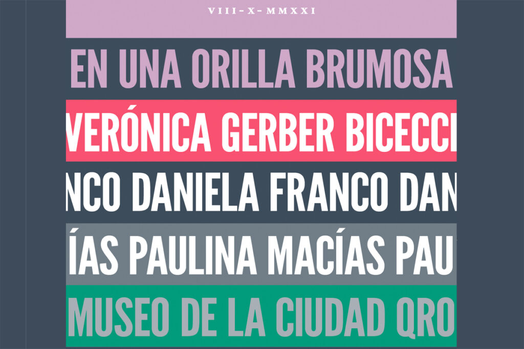 En una orilla brumosa edición de Verónica Gerber Bicecci