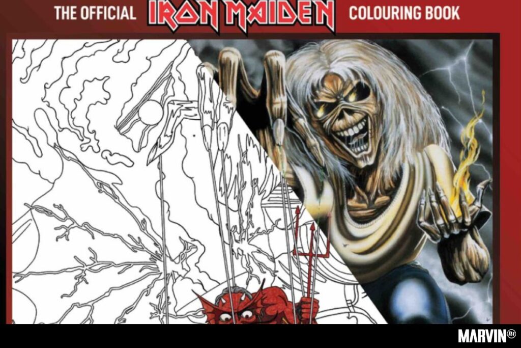 Tendrá Iron Maiden su propio libro para colorear