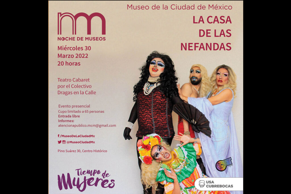 La Casa de las Nefandas en el Museo de la Ciudad de México.