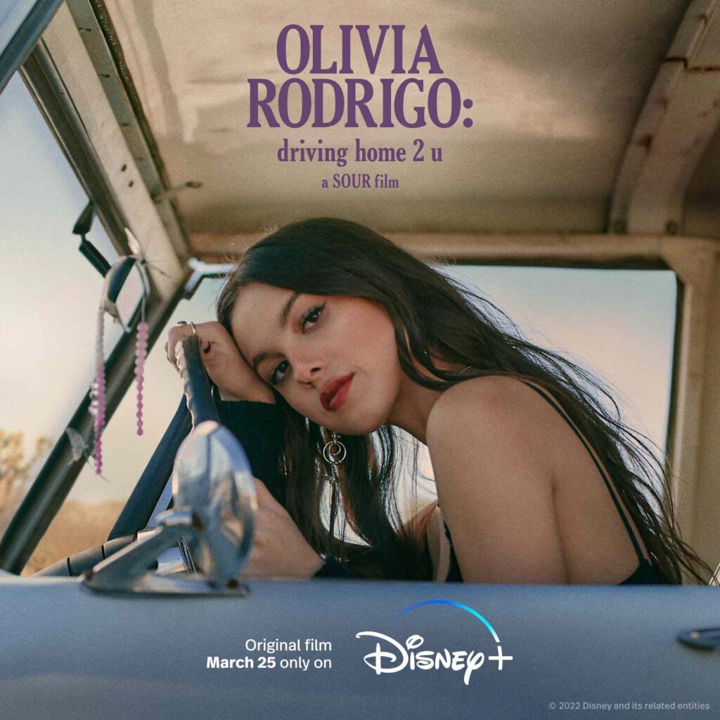 Mira el tráiler oficial de ’Driving home 2 U’, el nuevo documental de Olivia Rodrigo 1 olivia rodrigo driving home disney trailer 1