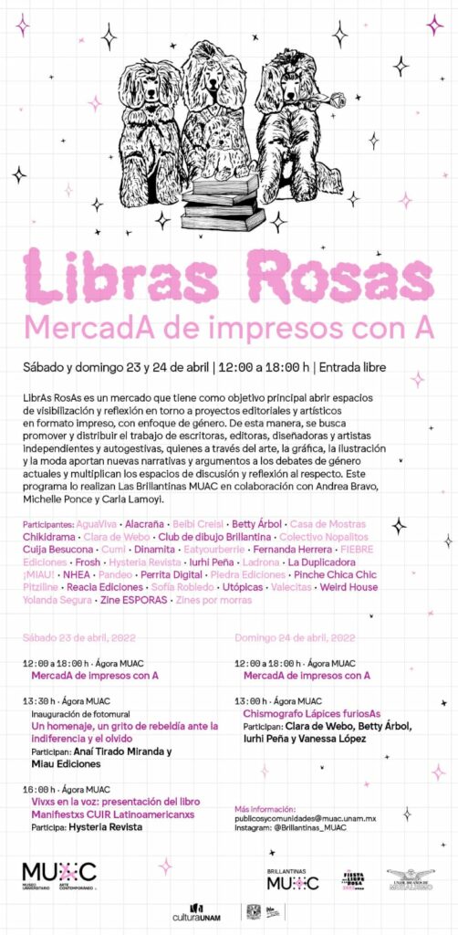 Libras Rosas llega al MUAC 2 Marvin 2022 Libras
