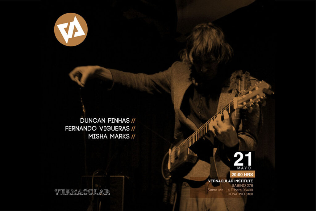 Duncan Pinhas, Fernando Vigueras y Misha Marks en Volta|Vernacular.