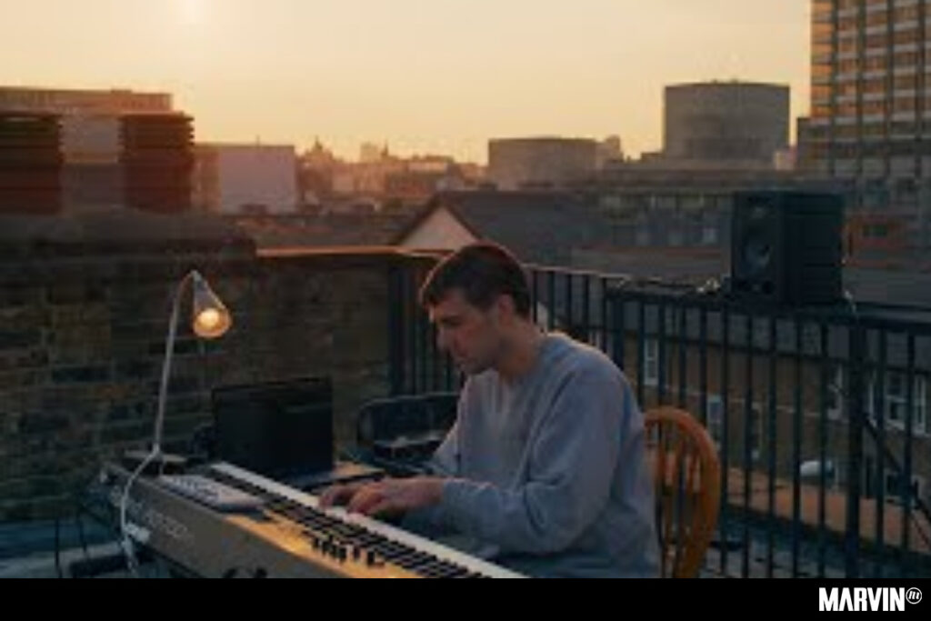 Fred Again.. y un atardecer londinense musicalizado con piano