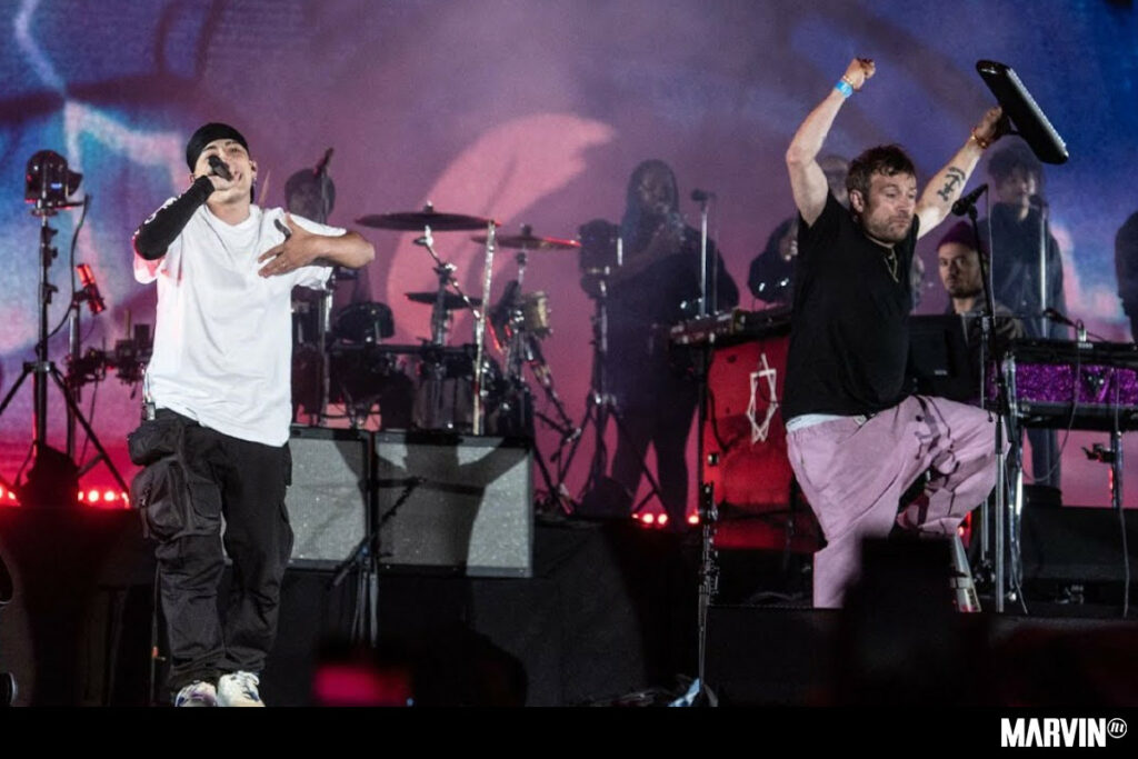 Gorillaz invitó a Trueno en su concierto en Argentina