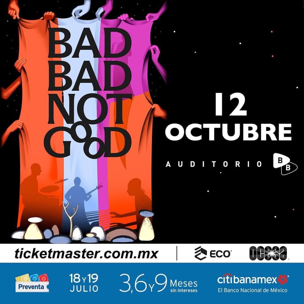 BADBADNOTGOOD anuncia su regreso a México 1 76460C47 7975 415B A3BA 4E83D189634E