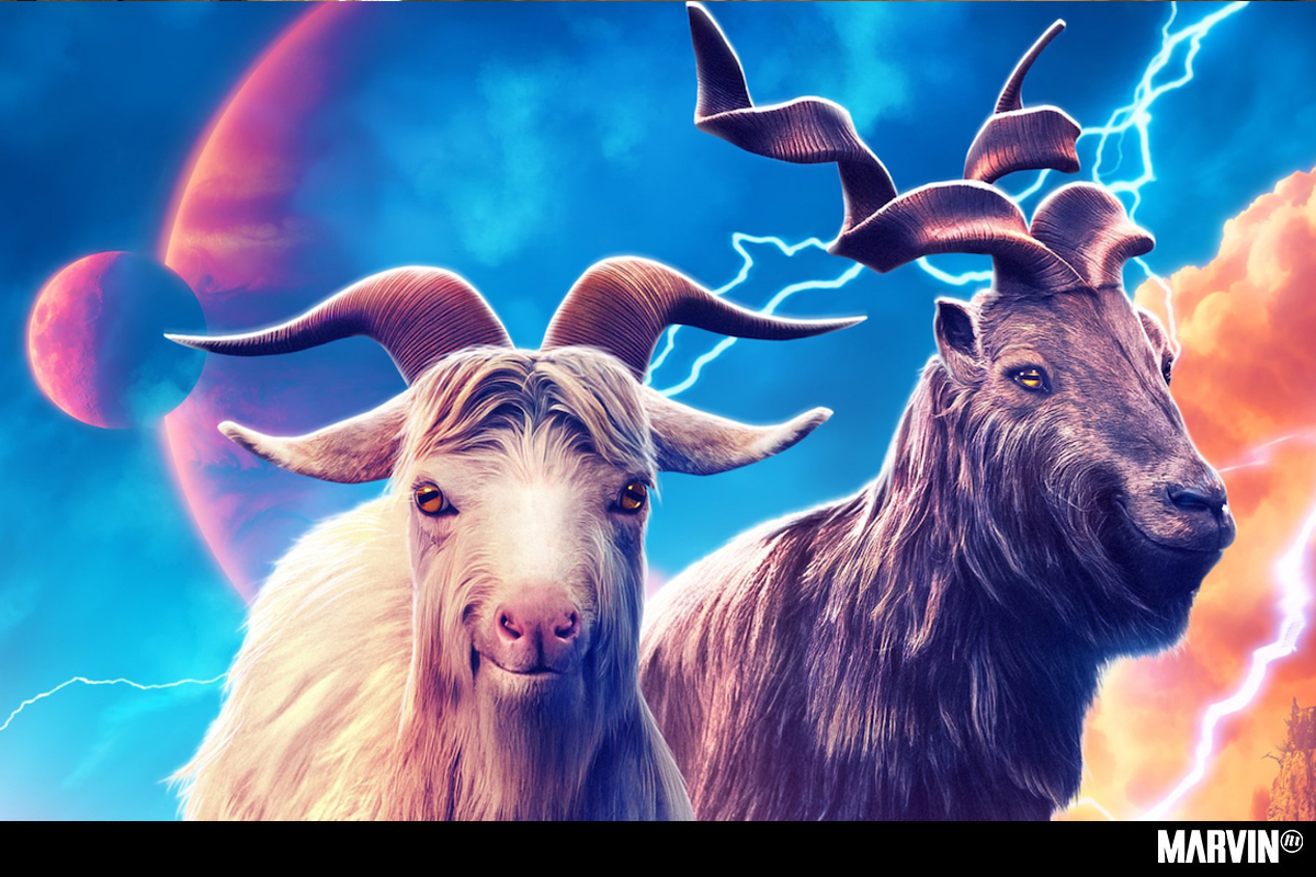 Las ruidosas cabras de ‘Thor: Love and thunder’ están inspiradas en Taylor Swift
