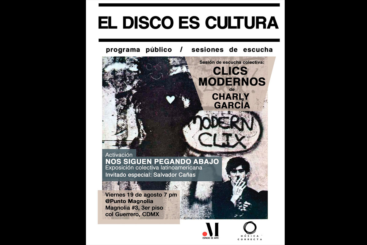 Clics Modernos de Charly García, sesión de escucha colectiva