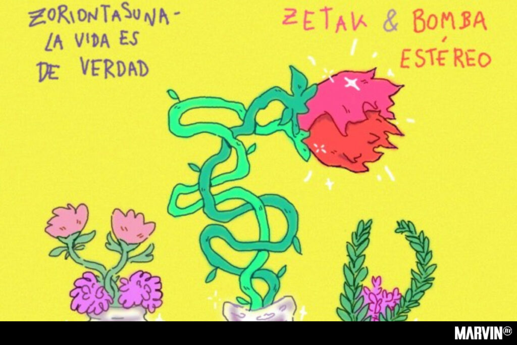 Zetak y Bomba Estéreo celebran a la vida en “Zoriontasuna”