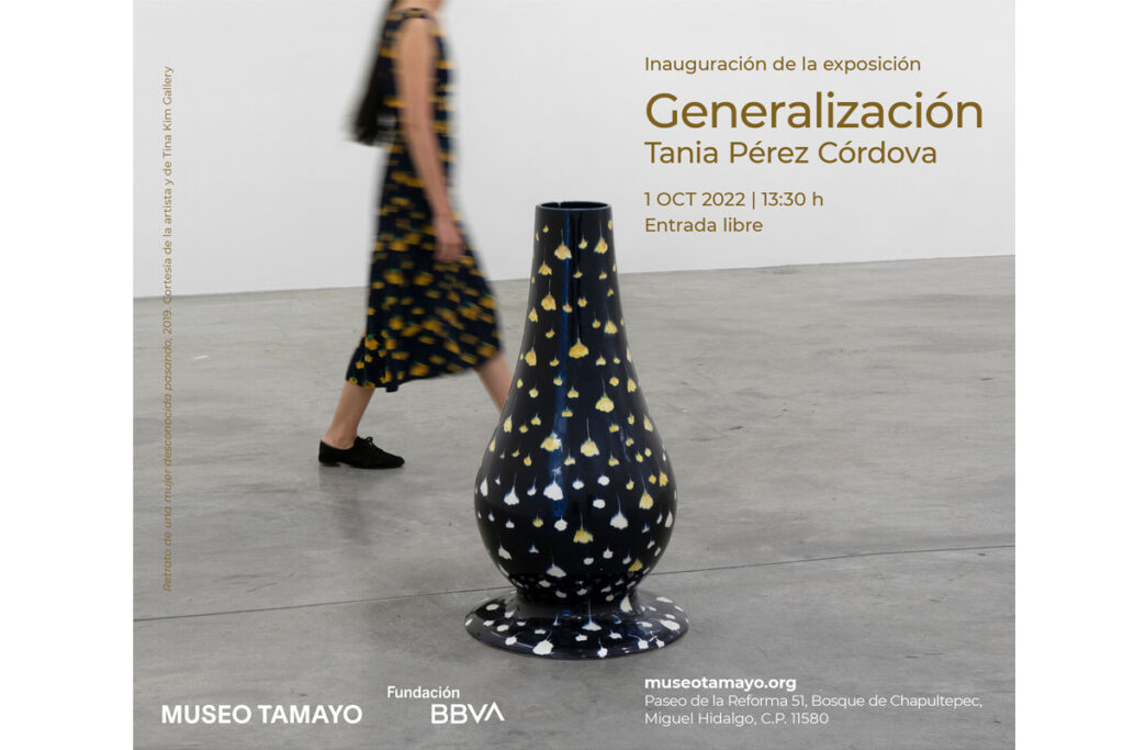 Tania Pérez Córdova en el Museo Tamayo