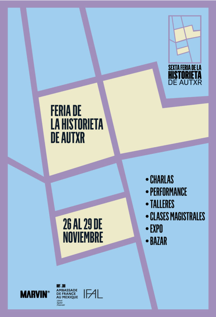 Convocatoria Feria de Historieta de Autxr 6 1 Marvin 2022 FLYER 6FHA
