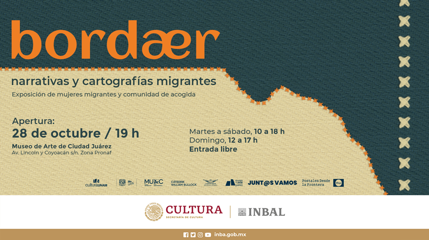 Bordær, cartografía y narrativa migrante expo en el MACJ 4 Marvin 2022 Border