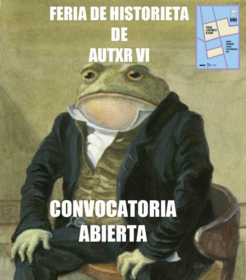 Convocatoria Feria de Historieta de Autxr 6 2 Marvin 2022 Copia de FERIASapin2