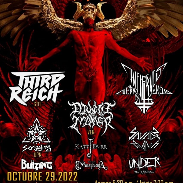apocalipsis metal fest michoacan third reich divine the impaler 3