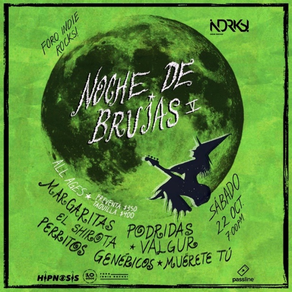 noche de brujas foro indie rocks margaritas podridas valgur perritos genericos muerete tu el shirota 3