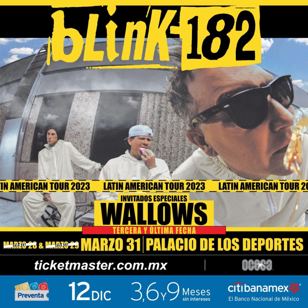 Blink-182 abre otra fecha en México 1 55B5E00C F01C 444A B0EA F485810911C9