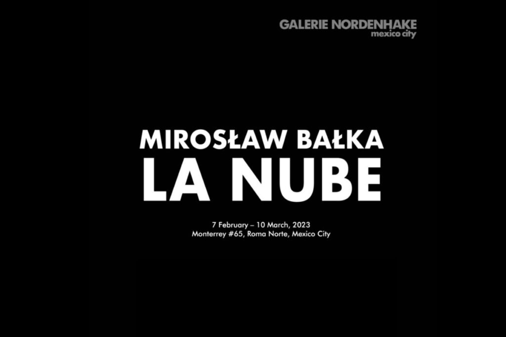 Miroslaw Balka en la galería Nordenhake