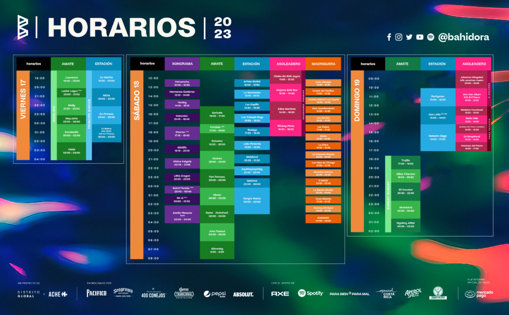 Checa los horarios de Bahidorá 2023 1 C130DF2C 323F 4478 9154 0FB8A5E86F86