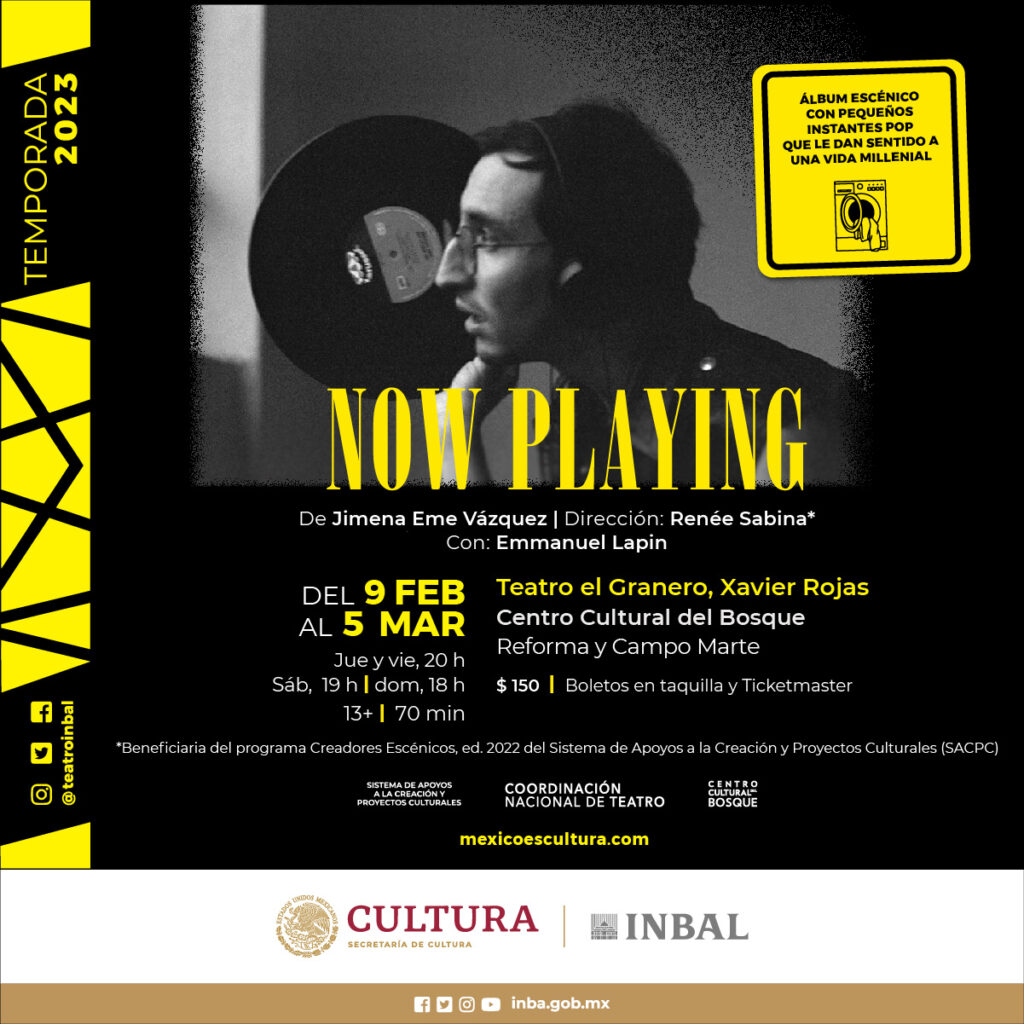 Now Playing obra de teatro en El Granero