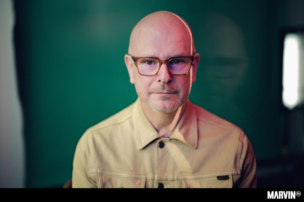 Philip Selway perdido en su propio mundo