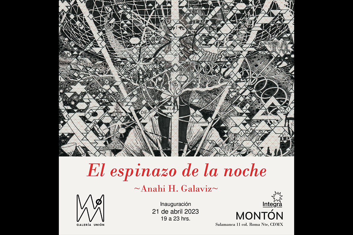 El espinazo de la noche de Anahí H. Galaviz en Galería Unión - Revista