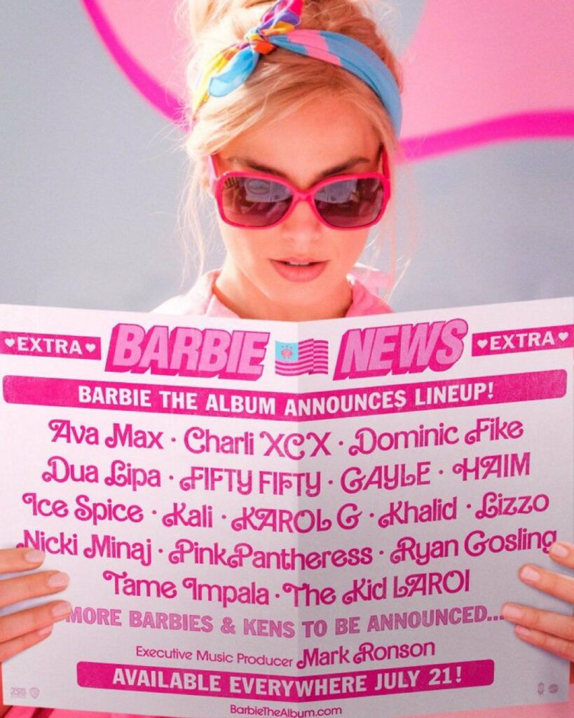 Tame Impala, Lizzo y Charli XCX formarán parte del soundtrack de ‘Barbie’ 1 407E1F3F AE20 4421 ABB4 6C12B082CD12