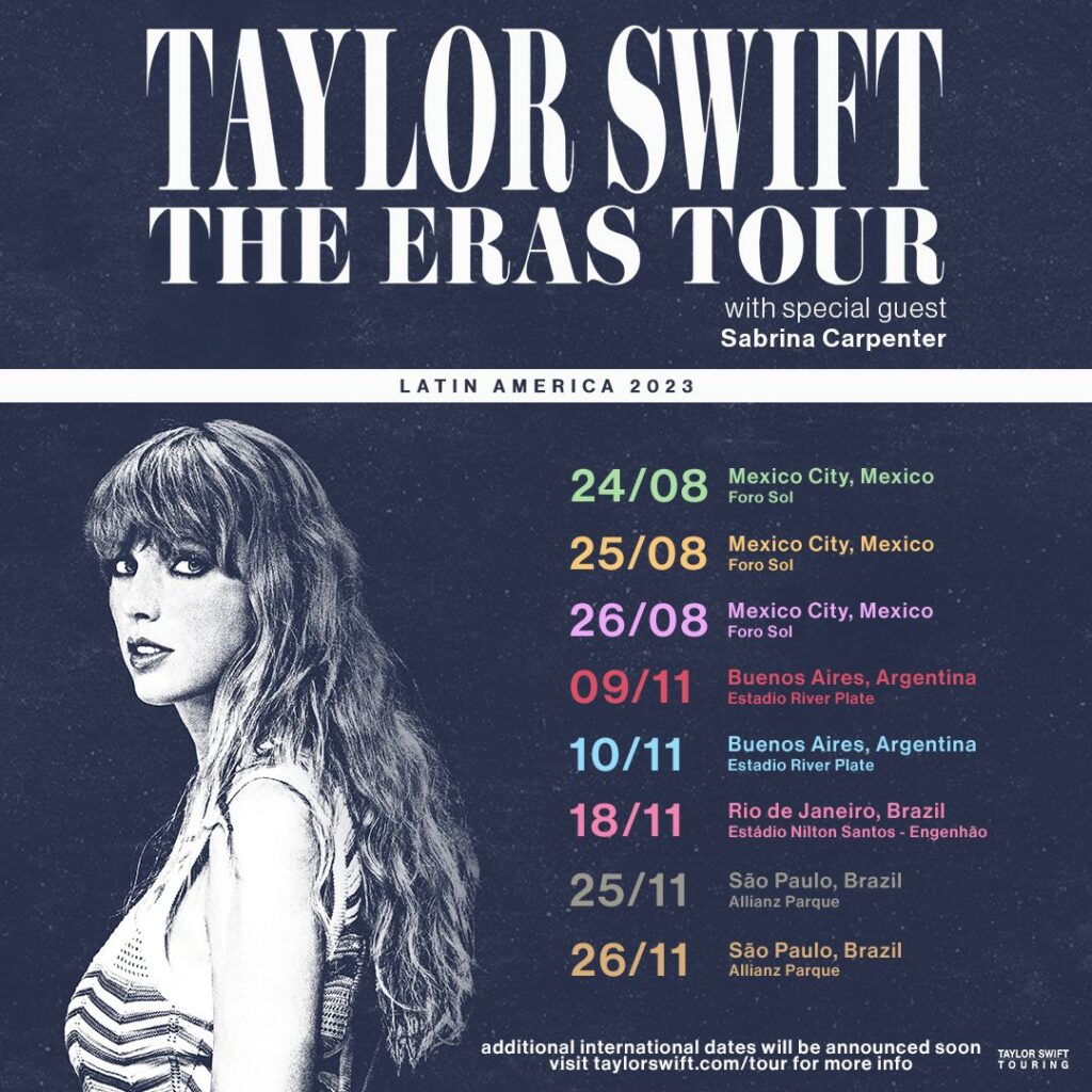 Taylor Swift llega por primera vez a México 1 0743C17A 6109 46C2 B652 1DFAD1C06AEE