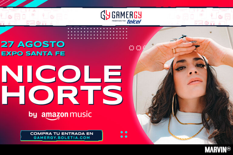 Una sinfonía de conexiones llegan a GAMERGY México con Nicole Horts y Amazon Music