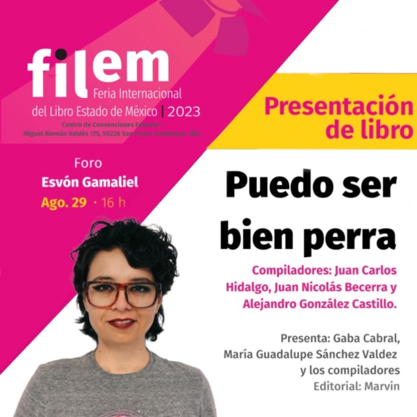 ‘Puedo ser bien perra’ toma su turno en la FILEM 1 puedo ser bien perra filem toluca libro presentacion 3