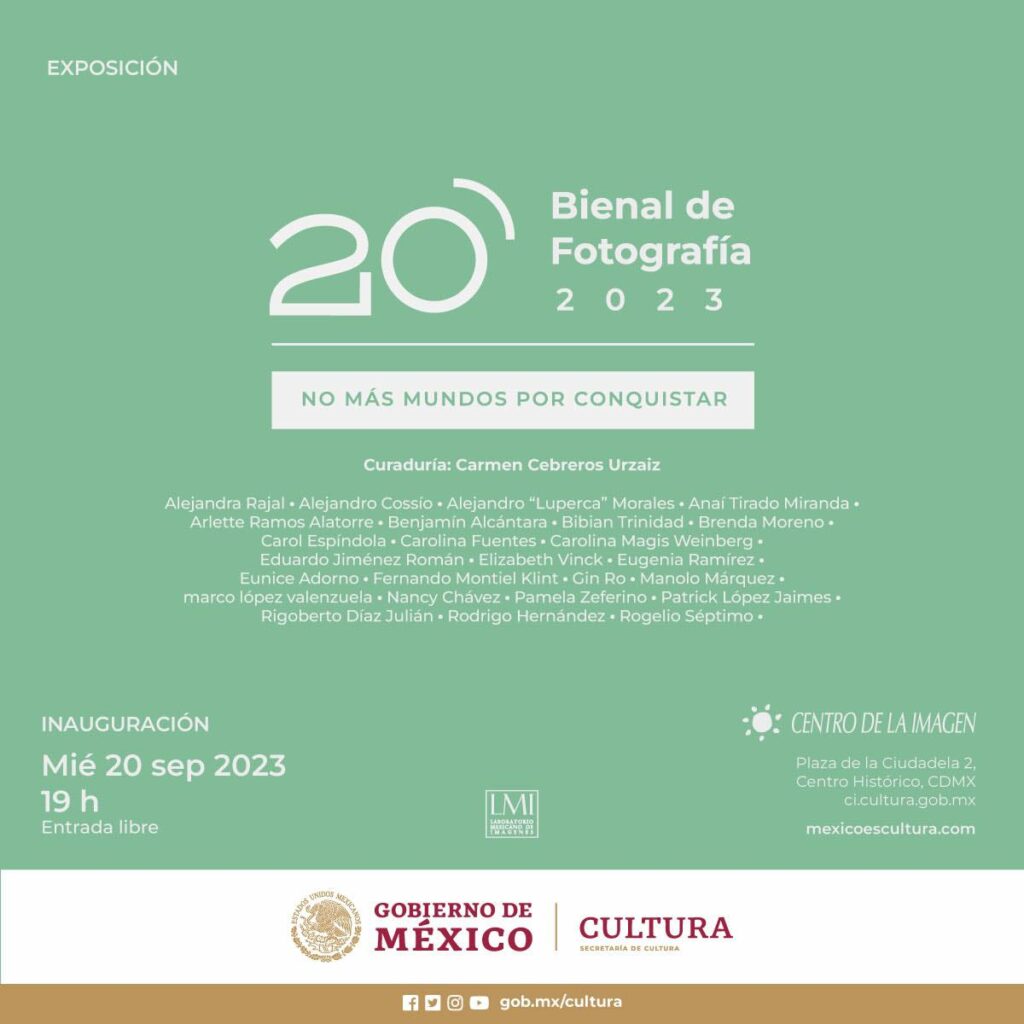 20 Bienal de Fotografía presenta No más mundos por conquistar 2 Marvin 2023 Bienal