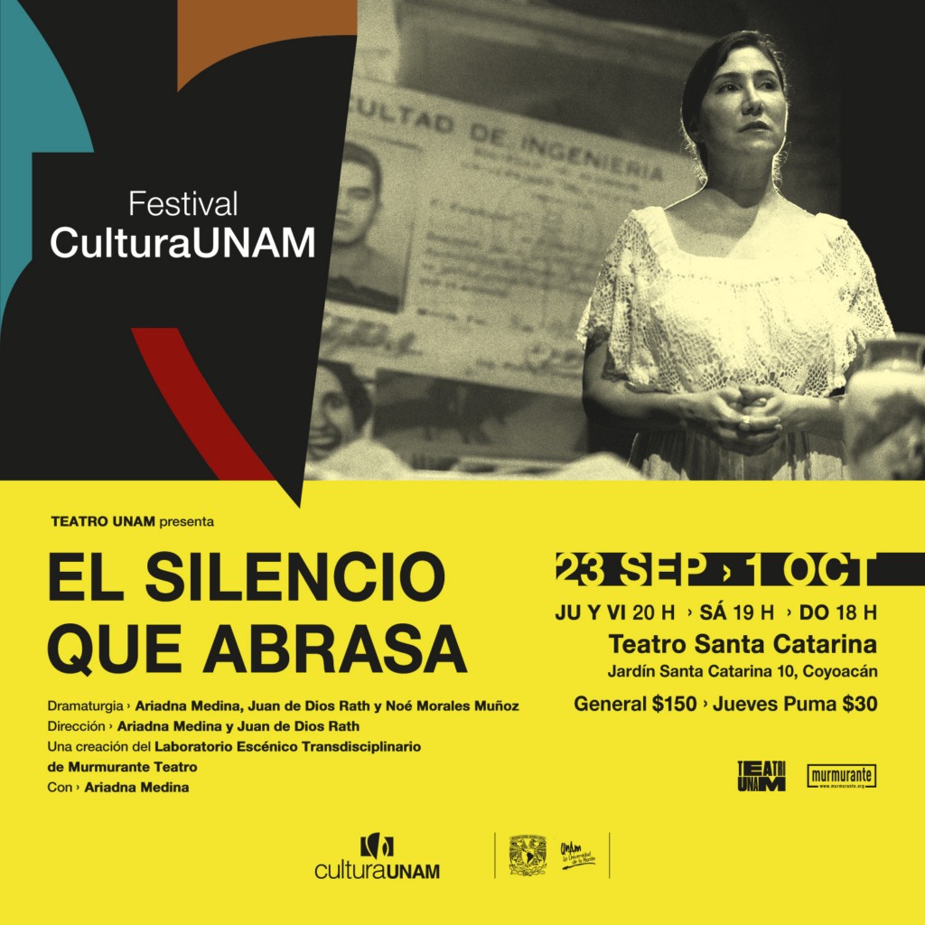 El Silencio que Abrasa por Teatro UNAM 2 image 29
