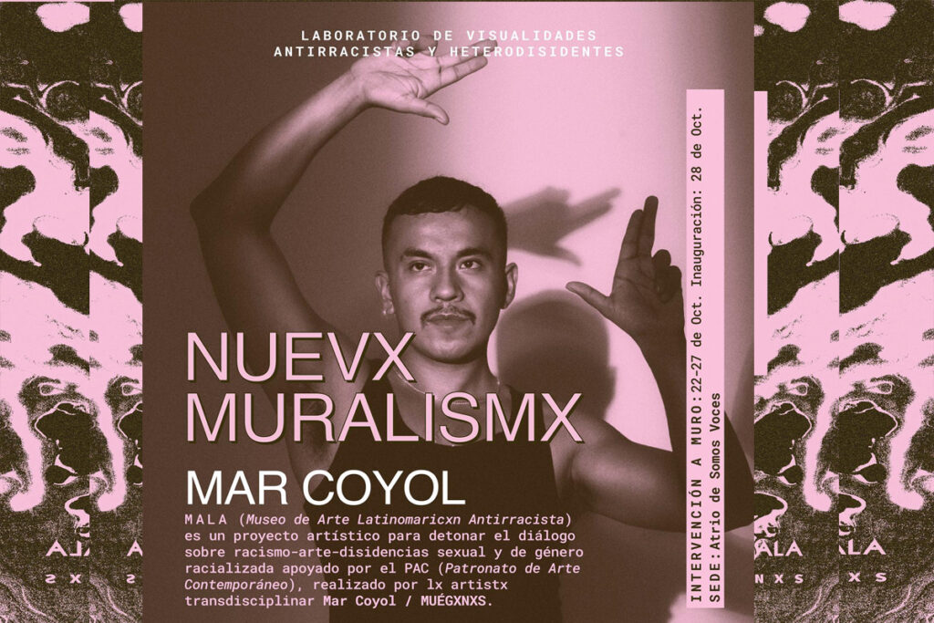 Nuevx Muralismx por Mar Coyol en Somos Voces
