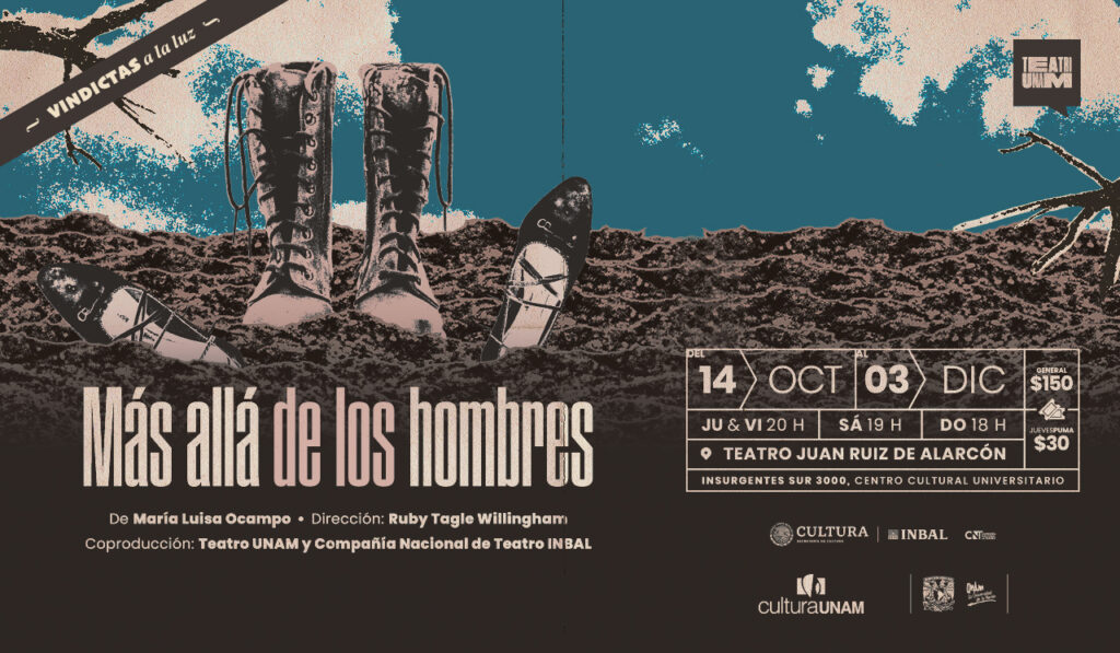 Más allá de los Hombres en el Teatro Juan Ruiz de Alarcón 5 MasAllaDLH CabeceraWeb 1