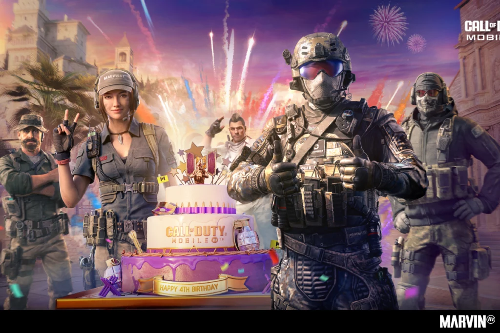 Call of Duty: Mobile temporada 10 4 aniversario.