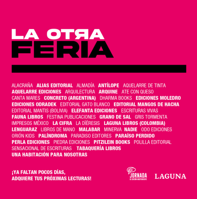 La Otra Feria, Editoriales Independientes 1 Captura de pantalla 2023 12 06 a las 18.24.27